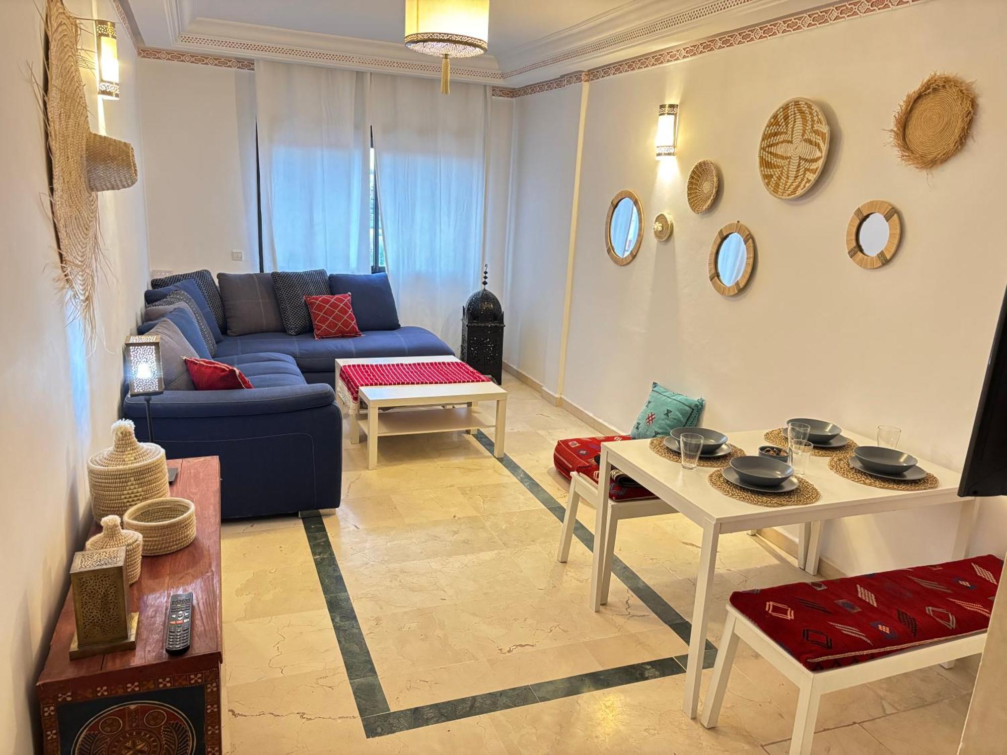 Location appartement riad gueliz Marrakesh Esterno foto